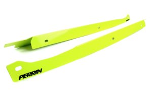 Subaru WRX STI Fender Shrouds - Perrin Performance - Neon Yellow - `08-`14